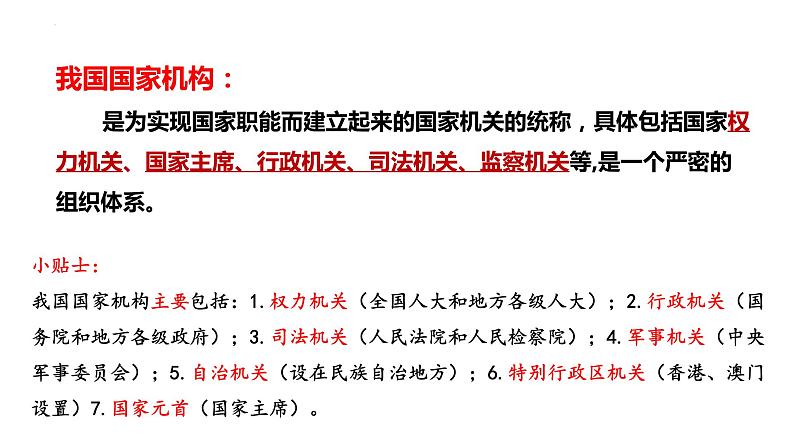 6.1 国家权力机关  课件 -2023-2024学年部编版道德与法治八年级下册第4页