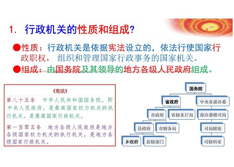 6.3 国家行政机关 课件 - 2023-2024学年部编版版八年级道德与法治下册第3页