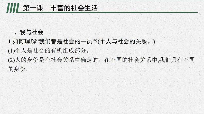 八年级上册第一单元  走进社会生活  复习课件 -2024年中考道德与法治一轮复习第6页