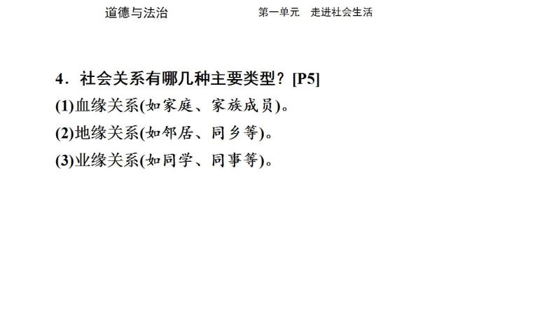 八年级上册第一单元 走进社会生活 复习课件 -2024年中考道德与法治一轮复习04