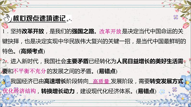 2024年中考一轮道德与法治复习课件富强与创新第5页