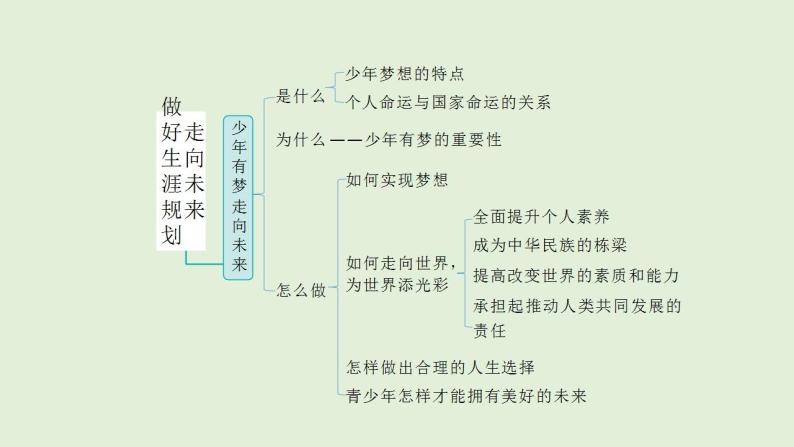 2024年中考一轮道德与法治总复习课件 做好生涯规划  走向未来03