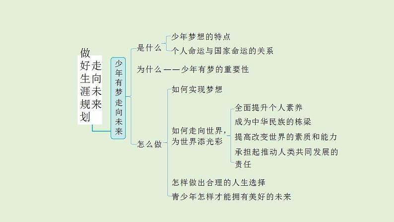 2024年中考一轮道德与法治总复习课件 做好生涯规划  走向未来第3页