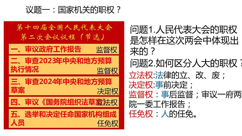 2024年中考道德与法治一轮复习课件 国家机构第4页