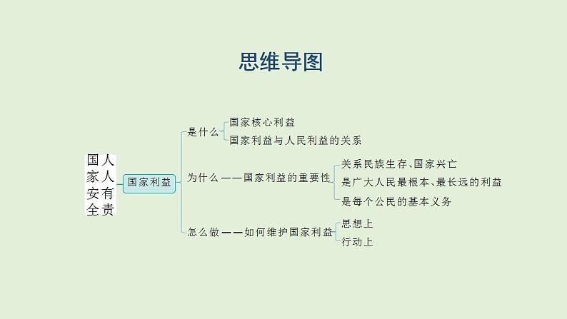 2024年中考道德与法治总复习考点讲练课件 国家安全  人人有责02