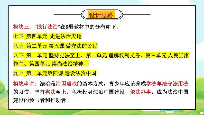 模块三 法治专题 课件 2024年中考道德与法治一轮复习第2页