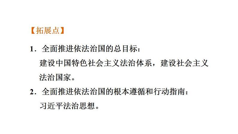 第四单元  走进法治天地  复习课件 2024年中考道德与法治一轮复习06