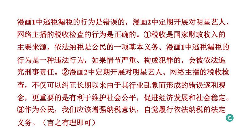 题型二 辨析题----2024年中考道德与法治题型突破专题习题课件第6页