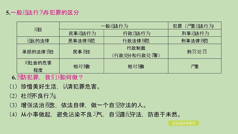 江西省2024年中考道德与法治二轮专题复习课件专题五 坚持全面依法治国　推进法治中国建设第8页