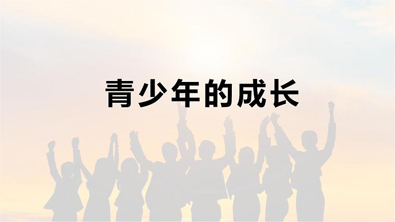 2024年中考道德与法治二轮复习备考专题 青少年的成长 课件第1页