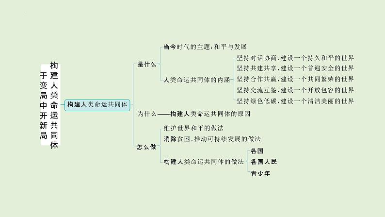 2024年中考道德与法治二轮总复习课件 于变局中开新局  构建人类命运共同体03