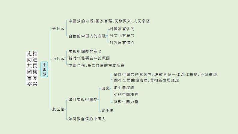 2024年中考道德与法治二轮总复习课件 走向共同富裕  推进民族复兴第4页