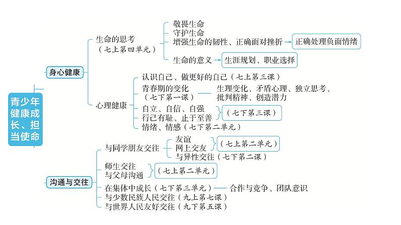 河南省2024年中考道德与法治二轮专题复习课件：专题一 青少年健康成长、担当使命第3页