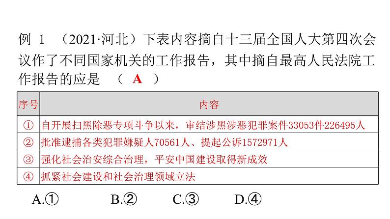 人教版八年级道德与法治下册第三单元人民当家作主第六课我国国家机构第五课时国家司法机关课件08