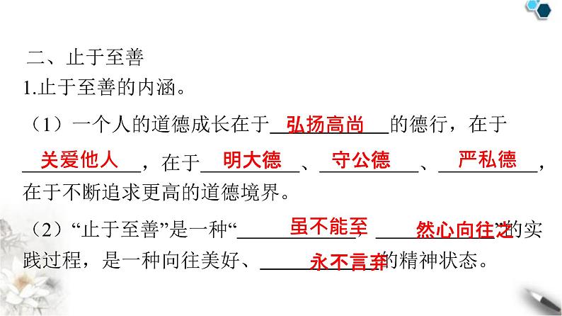 人教版七年级道德与法治下册第一单元第三课第二课时青春有格课时教学课件第5页