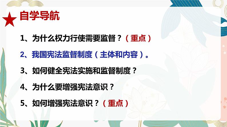 2.2 加强宪法监督    课件 ---2023-2024学年统编版道德与法治八年级下册第6页