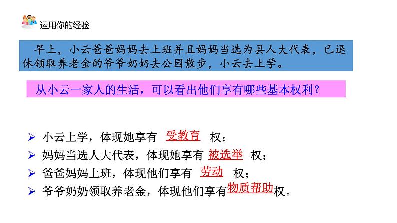 3.1   公民基本权利   课件---2023-2024学年统编版道德与法治八年级下册第3页