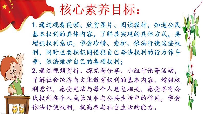 3.1 公民基本权利   课件 ---2023-2024学年统编版道德与法治八年级下册第4页