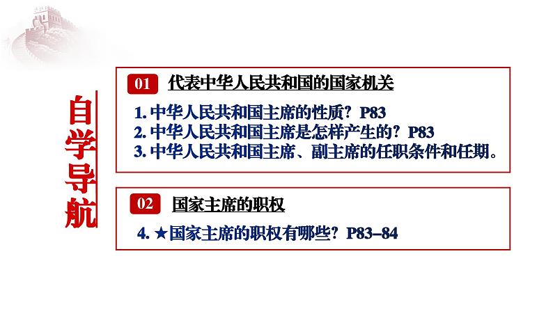 6.2 中华人民共和国主席  课件 --2023-2024学年统编版道德与法治八年级下册第2页