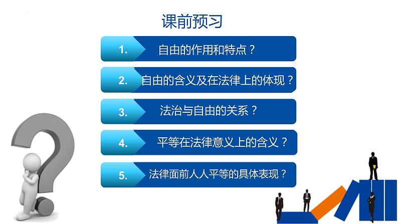 7.1 自由平等的真谛 课件 ---2023-2024学年统编版道德与法治八年级下册02