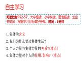 6.1 集体生活邀请我 课件 ---2023-2024学年统编版道德与法治七年级下册