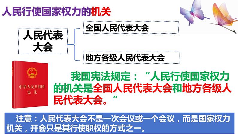 6.1+国家权力机关+课件-2023-2024学年统编版道德与法治八年级下册第6页