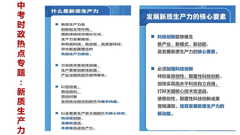 12. 新质生产力---2024年中考时政热点专题讲解课件PPT第4页