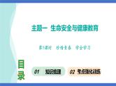 第1课时  珍惜青春  学会学习-2024年中考道德与法治一轮知识梳理课件PPT