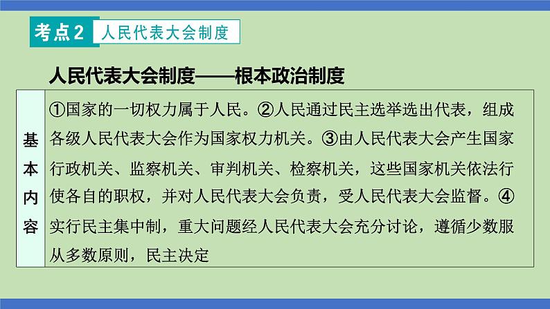 第9课时  民主制度  当家作主-2024年中考道德与法治一轮知识梳理课件PPT第8页