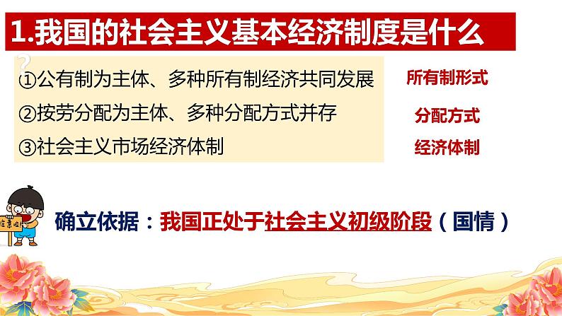 5.3基本经济制度同步课件-2023-2024学年八年级道德与法治下册 （部编版）第4页