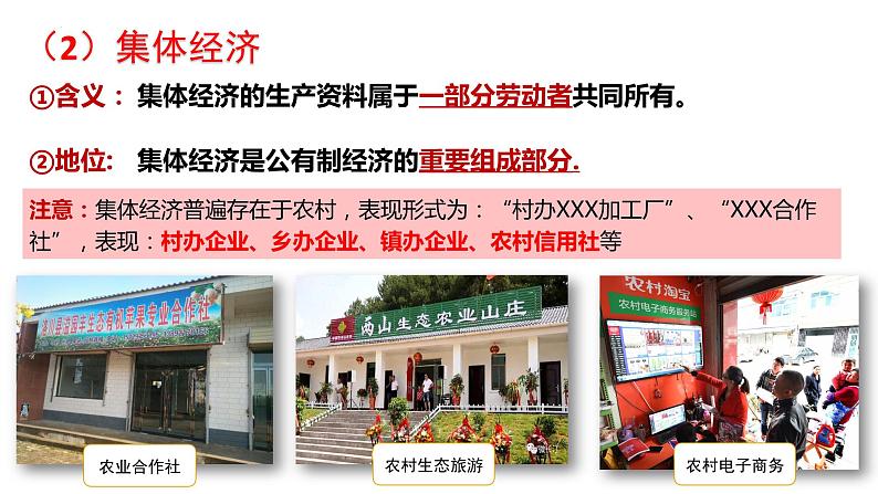 5.3基本经济制度同步课件-2023-2024学年八年级道德与法治下册 （部编版）第7页