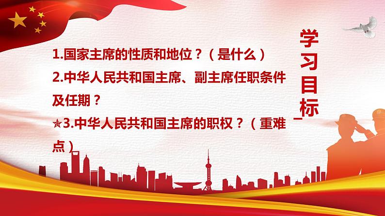 6.2 中华人民共和国主席 课件  2023-2024学年八年级道德与法治下册 （统编版）第2页