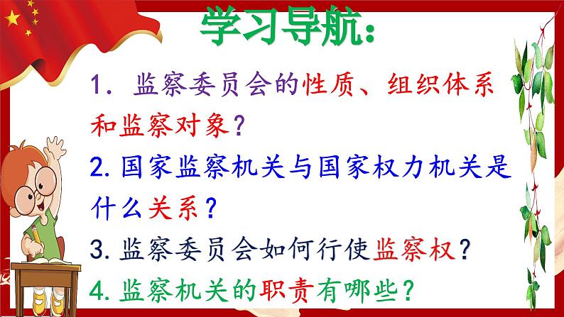 6.4 国家监察机关  (课件)  2023-2024学年八年级道德与法治下册 （统编版）第4页