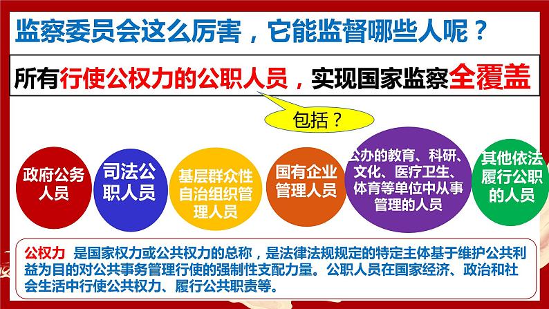 6.4 国家监察机关  (课件)  2023-2024学年八年级道德与法治下册 （统编版）第8页