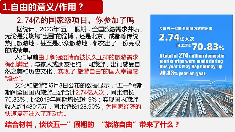 7.1 自由平等的真谛同步课件-2023-2024学年八年级道德与法治下册 （部编版）第6页