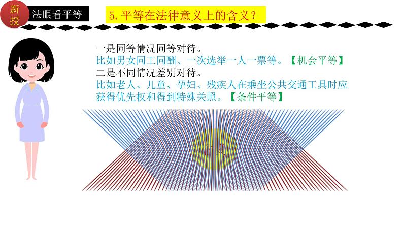 7.1自由平等的真谛  (课件)  2023-2024学年八年级道德与法治下册 （统编版）第8页