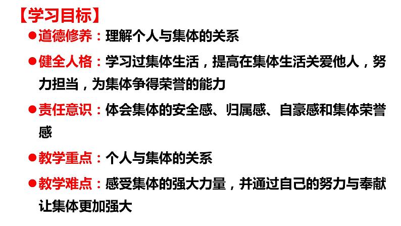 6.2 集体生活成就我 课件  2023-2024学年七年级道德与法治下册 （统编版） (3)03