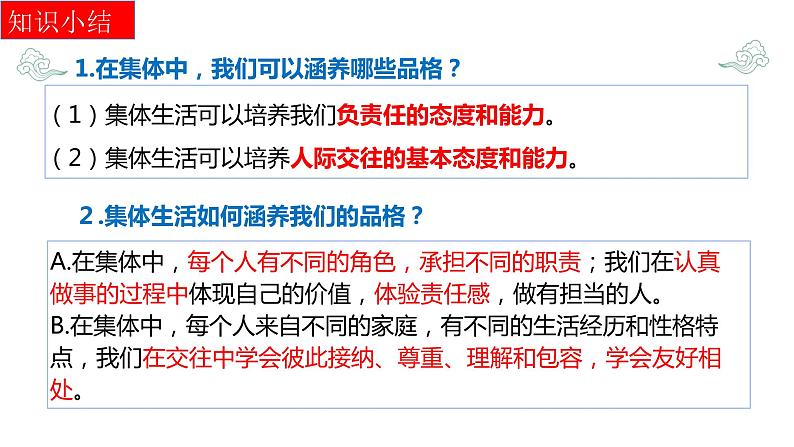 6.2 集体生活成就我 课件  2023-2024学年七年级道德与法治下册 （统编版） (3)08