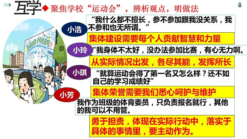 8.2 我与集体共成长 2023-2024学年七年级道德与法治下册同步课件（统编版）08