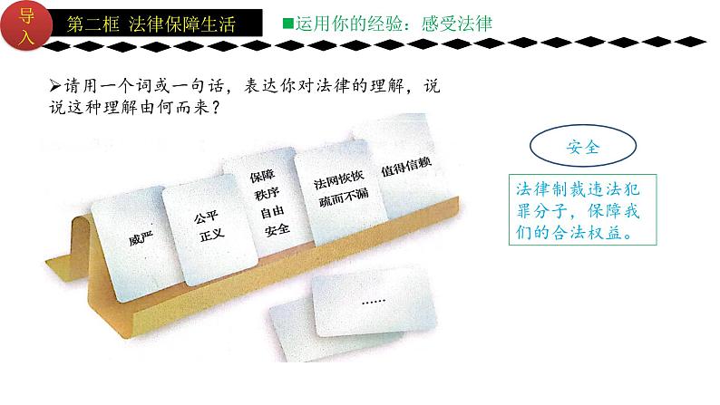 9.2法律保障生活 课件  2023-2024学年七年级道德与法治下册 （统编版）第2页