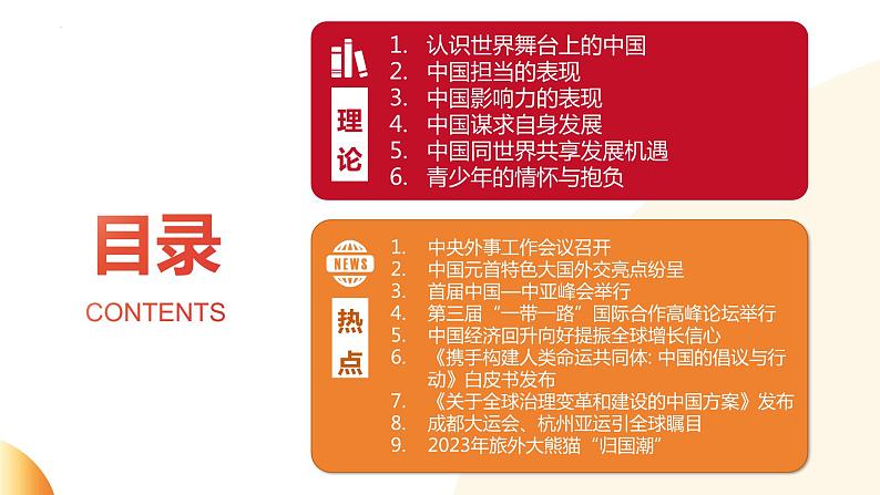 特色大国外交  彰显大国担当  课件  2024年中考道德与法治 时政热点专题复习第2页