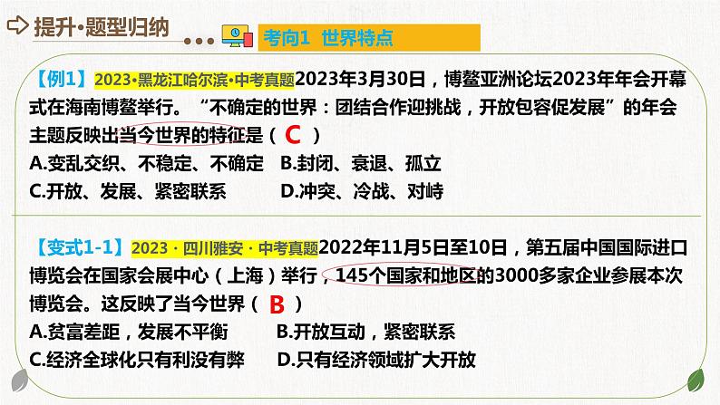 专题05 我们共同的世界（核心知识精讲课件）第7页