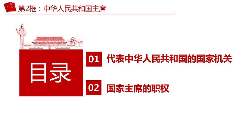 6.2 中华人民共和国主席 （课件）2023-2024学年八年级道德与法治下册 （统编版）07