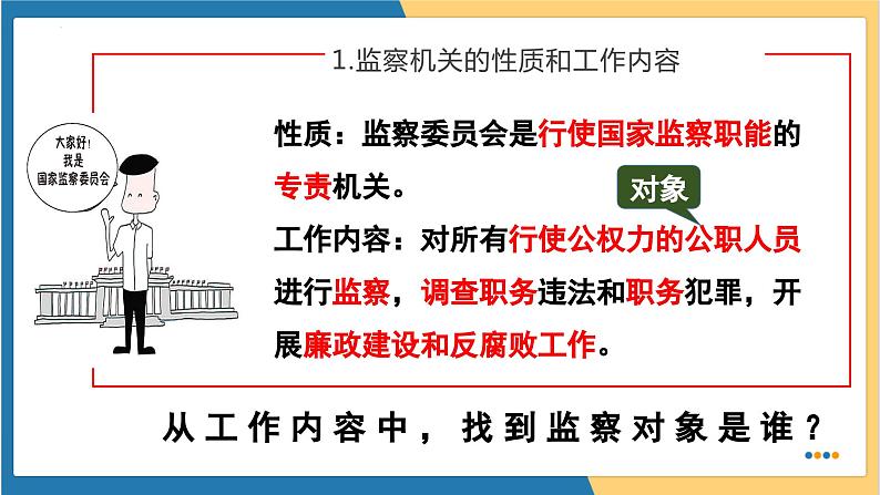 6.4 国家监察机关 （课件）2023-2024学年八年级道德与法治下册 （统编版）06