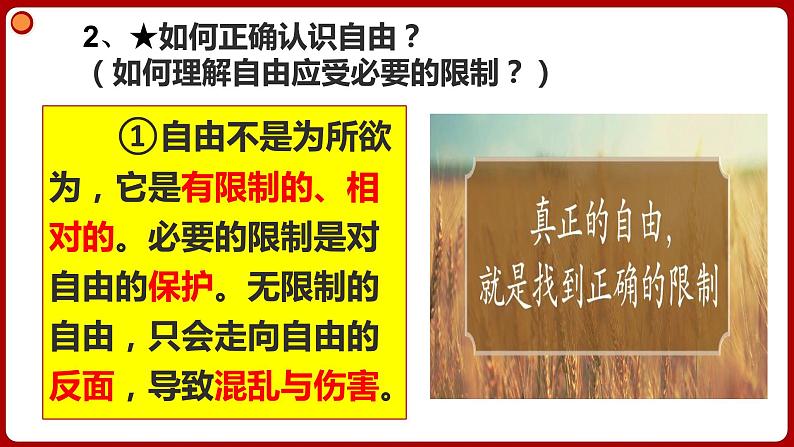 7.1自由平等的真谛 （同步课件）2023-2024学年八年级道德与法治下册 （统编版）第8页