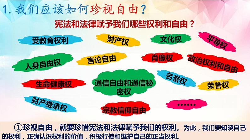 7.2 自由平等的追求（同步课件）2023-2024学年八年级道德与法治下册 （统编版） (2)第5页