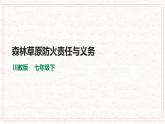 七年級(jí)下第六課《森林草原防火責(zé)任與義務(wù)》課件