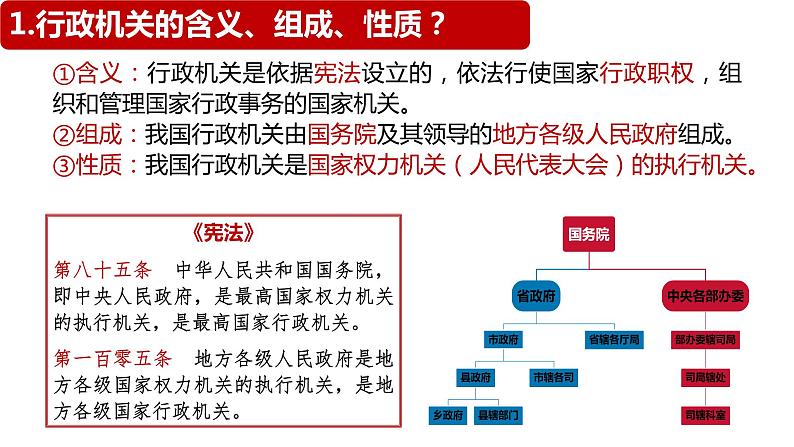 6.3 国家行政机关 课件 八年级下册道德与法治同步课件（统编版）第8页