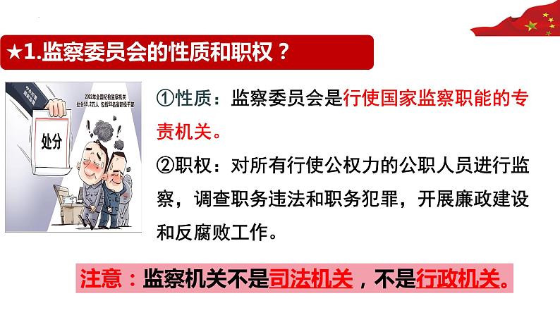 6.4+国家监察机关 课件 八年级下册道德与法治同步课件（统编版）第7页