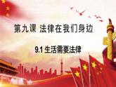9.1 生活需要法律 （课件）2023-2024学年七年级道德与法治下（统编版）